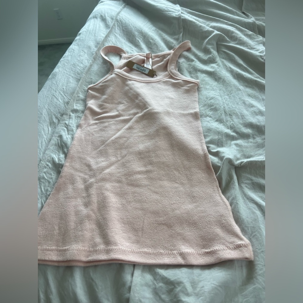 Skims Logo Pointelle Tank - Picture 2 of 6